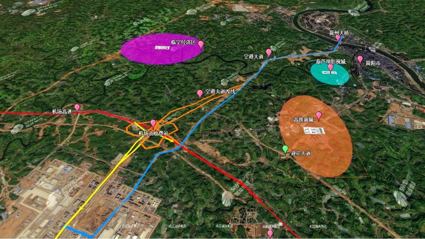 簡陽西內(nèi)環(huán)，自然美景的探索之旅